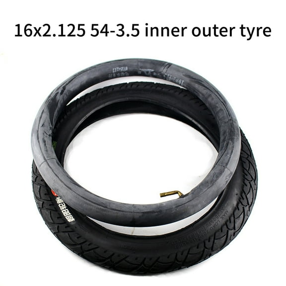 New Style16X2.125 Tire 16 X 2.125 54-305 Inner Tire OuterTyre For Gas Electric Scooters and E-Bike