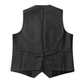 thumbnail image 3 of Men's Winter Coat Mens Slim Fit Man Dress Casual Business Suit Wedding Dress Vest Coat, 3 of 4