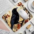 thumbnail image 2 of Crow Square 8.3x9.8 Inch Non-Slip Rubber Bottom Printed Desk Mat Gaming Mousepad Mouse Mat for Office and Gaming, 2 of 6