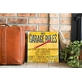 thumbnail image 3 of My Garage Rules Orange Stripes Wrench 12 x 12 Wood Wall Sign Plaque, 3 of 4