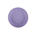 thumbnail image 2 of (6 pack) Your Zone Purple Plastic Round Plate, 2 of 7