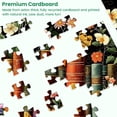 thumbnail image 3 of Puzzle Maiqufa, libros vintage de flores silvestres, 500 piezas, para adultos, 3 of 7