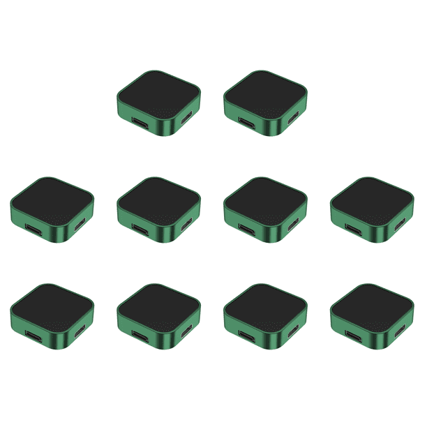 Cargador Magnético Inalámbrico Tipo C 8 Pines para Watch Ultra 49 Mm / 8 7 6 (verde)