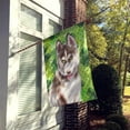 thumbnail image 2 of Carolines Treasures BB9870CHF Siberian Husky Grey St Patricks Flag Canvas House Size  Large multicolor, 2 of 4