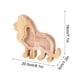 thumbnail image 3 of Cajero Automatico XWSHYW Leones de Madera Maciza Alta Capacidad para Almacenar Monedas, 3 of 6
