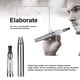 thumbnail image 3 of Kit de cigarrillo electrónico EGo-T CE4 Clearomizer Pen Vape Atomizer (1100mAh), 3 of 9
