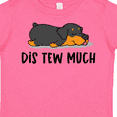 thumbnail image 4 of Inktastic Napping Dis Tew Much Rottweiler Boys or Girls Toddler T-Shirt, 4 of 5