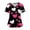 A_Hot Pink^28E1219#, variant on Valentines Day Scrub Tops Women Plus Size Love Print V Neck Short Sleeve Stretch Nurse Uniform with Pocket Medical Workwear Women S-5XL
