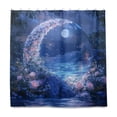 thumbnail image 2 of Yayeee Shower Curtain with Hooks 72"x72" Waterproof Fabric Bathroom Hanging Decor, Crystal Ball, 2 of 5