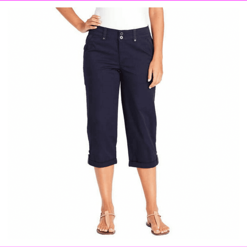 gloria vanderbilt stretch capris