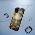 thumbnail image 5 of DistinctInk MagSafe Tough Case for Apple iPhone 15 Plus (6.7" Screen) - A Message of Joy and Peace - Slim Profile Design, 5 of 6