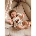 thumbnail image 6 of RUINIXCW Newborn Baby Girl Boy My First Thanksgiving Outfit Infant Baby Girl Boy Romper Overall Fall Clothes Sleeveless Turkey Croissant Embroidery Jumpsuit Overalls, 6 of 9