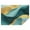 Teal Marble Gold, variant on Teal Marble Gold Wave Pattern Rectangle Tablecloth 60"x84",Waterproof Polyester Rectangle Table Cloth, Wipeable Spillproof Polyester Tablecloth for Dining, Camping, Indoor and Outdoor
