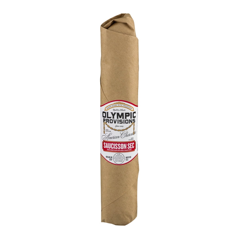 Olympic Provisions Saucisson Sec Dry Cured Salami, 1.0 CT by Olympic Provisions