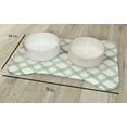thumbnail image 2 of Simply Daisy Geometric Bone Shape Pet Feeding Mat for Dogs, 2 of 3