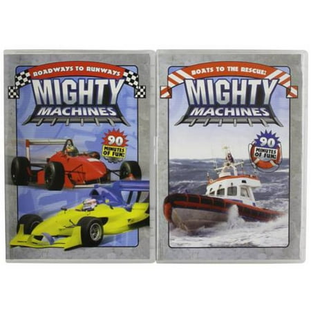 Mighty Machines: Roadways To Runways / Boats To The Rescue