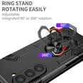 thumbnail image 6 of Allytechgroup Galaxy Z Fold 6 Magnetic Case, Compatible with Car Mount Shockproof Ring Holder Anti-Scratch Bumper Slim Hard PC Cover Phone Case for Samsung Galaxy Z Fold6, Black, 6 of 12