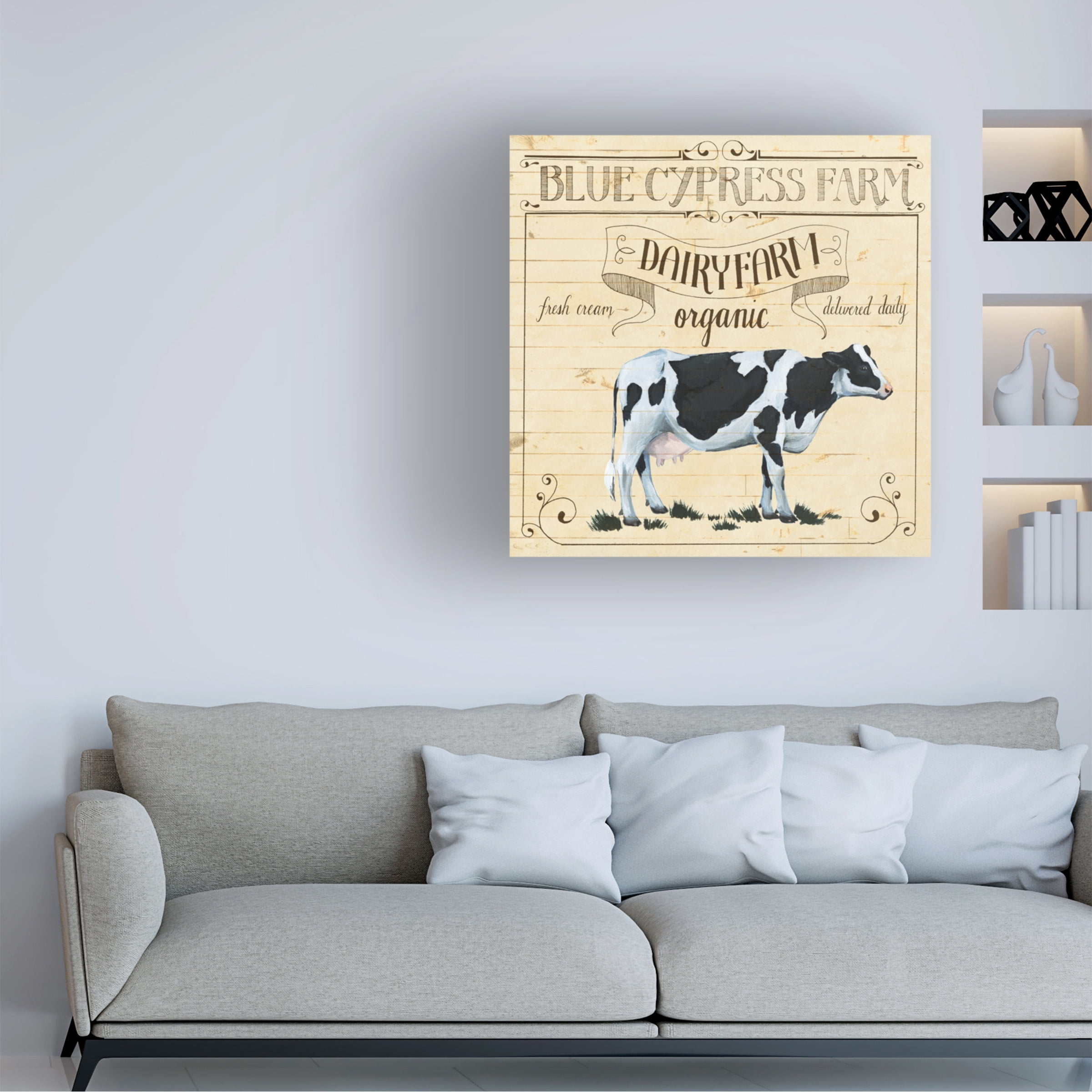 Grace Popp 'Animal Farm Collection I' Canvas Art