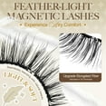 thumbnail image 2 of Pestañas magnéticas LASHVIEW Natural Look con aplicador RCM01, 2 of 6