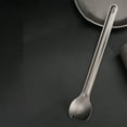 thumbnail image 1 of Juego de Cubiertos de Camping de Aleación de Titanio | Cuchara y Tenedor Portátiles para Senderismo Al Aire Libre | Ligero y Compacto con Bolsa de Almacenamiento | Color Gris (1 Juego), 1 of 7