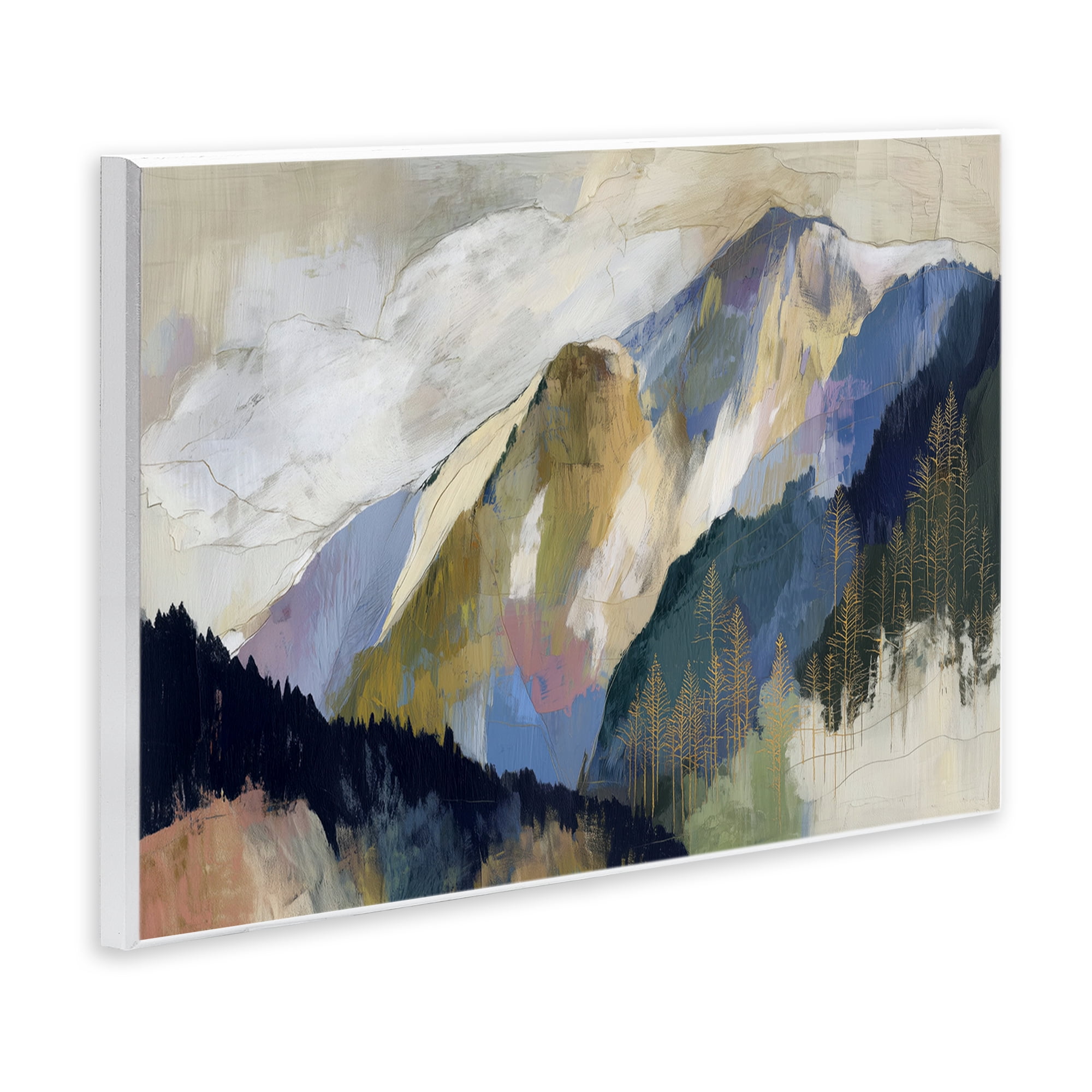 Stupell Industries Mountain Forest Landscape Wall Plaque Art, design by Chromatic Storm Studio