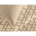 thumbnail image 4 of Ambesonne Modern Quilted Bedspread Set 3 Pcs, Stripes Line Art, King Size, Pale Yellow Orange, 4 of 5