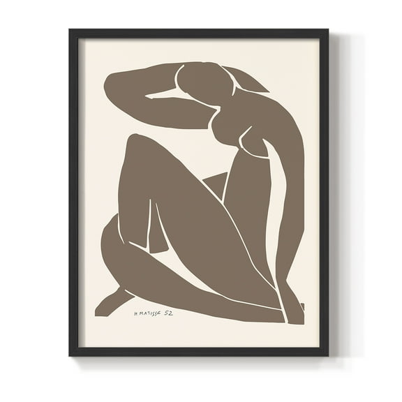 Matisse CCXIII in Solid Wood 8 x 10 Framed Print