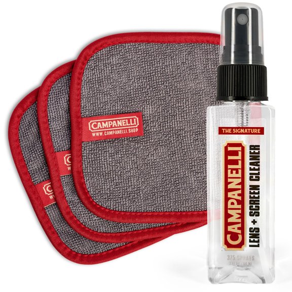 Kit de Spray Limpiador de Lentes Campanelli Sin Rayas 60ml