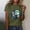 Army Green, variant on Graphic Tees for Women's T-Shirts Wolf Print Uni Short Sleeve Top For Men And Women Crafted Comfort Everyday Wear Blue XL