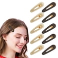 thumbnail image 1 of 10 piezas de clip lateral con borde brillante de cielo estrellado para mujer, accesorios para el cabello Y2K, 1 of 6