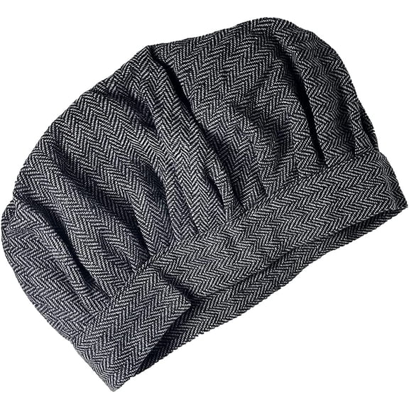 Adult Tweed Renaissance Peasant Hat - Black | Renaissance Painter Costume, Renaissance Hat, Tudor Cap, Leonardo Da Vinci Costume, Costume Romeo, Shakespeare Costume, Boy Renaissance Costume