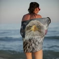 thumbnail image 6 of CSSAD Large Beach Towels Beach Towel Summer Sun Protection Shawl-fine Fiber Beach Towel Active Printing Beach Towel, 6 of 6