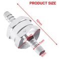 thumbnail image 3 of Bgsha valve de Carburant en Alliage d'Aluminium Anti-Retour Automobile Résistant aux Hautes Températures, 3 of 6