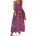 thumbnail image 1 of Carolina del Sur - Vestido sin mangas con estampado floral Vestidos de verano para mujer elegantes y chic Vestido de mujer Vestido de vendaje Vestidos de ceremonia, 1 of 7