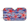 thumbnail image 7 of Balery Sea Stars Windshield Sun Shade, Car Front Window Sunshade Cover ,Automotive Interior Portected Blocks Uv Rays For Car Pickup Truck Suv Accessories- Small, 7 of 7