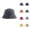 Black, variant on Beach Bucket Hats for Women - UPF 50+ Wide Brim Unisex Double Side Wear Reversible Bucket Hat Trendy Cotton Twill Canvas Sun Fishing Hat Fashion Cap