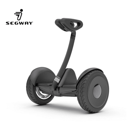 Ninebot S by Segway Smart Self Balancing Transporter 13.7 Mile Range, 10 MPH of Top Speed, 10.5-Inch Pneumatic Air Filled Tires, Mobile App Control, Customizable LED Lights (Black)