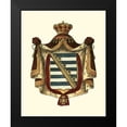 thumbnail image 2 of Vision Studio 15x18 Black Modern Framed Museum Art Print Titled - Regal Crest V, 2 of 5