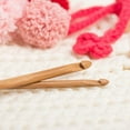 thumbnail image 2 of 12-Size Bamboo Handle Crochet Hook Knit Weave Yarn Craft Knitting Needle, 2 of 8