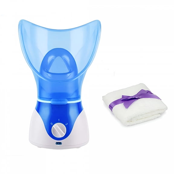 HIBIBUD Facial Steamer Professional Steam Inhaler Facial Sauna Spa for Face Mask Moisturizer-Sinus with Aromatherapy Diffuser Skin Care