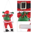 thumbnail image 3 of Climbing On Rope Ladder Santa Claus Toy, 3 of 5