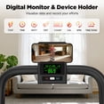 thumbnail image 6 of Winfita Stairmaster for Exercise Stair Stepper Exercise Machine Stair Climber with 8 Levels Adjustable Magnetic Resistance, 3 Levels Incline, 350LB Capacity, Quiet for Home Cardio, 6 of 11