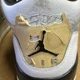 thumbnail image 3 of Ni - ke Air Jordan 3 III Flip Adult 10 Elephant White Jumpman 315767 101 Sneakers 2006, 3 of 5