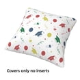 thumbnail image 3 of Throw Pillow Covers, graduation hat Soft Square Pillow Cases with Invisible Zipper for Couch Bed Sofa, Farmhouse Fall Home Decor, 3 of 7