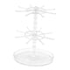 thumbnail image 4 of Exhibidor de llaveros, organizador de joyas, soporte multifuncional giratorio de 360 degree para joyas, soporte para collares con colgantes y colgantes. Nivel 2 despejado, 4 of 9