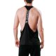 thumbnail image 1 of Playera Depotiva Daroo Talla M Sin Mangas Negra, 1 of 1