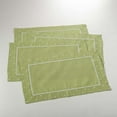 thumbnail image 2 of Saro Hampton Bay Embroidered with Dotted Border 14'' Placemat (Set of 4), 2 of 2