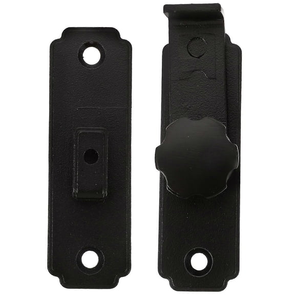 Sliding Barn Door Latch 90 Degree Heavy Duty Gate Latch for Garden Bathroom