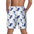 thumbnail image 4 of Fotbe Party Shark Cute Men’s Swim Trunks Quick Dry Swim Shorts Board Shorts with Mesh Lining-X-Large, 4 of 9