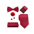 thumbnail image 1 of Juego De Corbatas De Gemelos Para Hombre Caja De Regalo Xtellar rojo, 1 of 4
